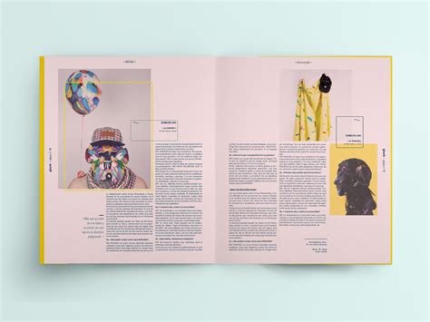 Check Out This Behance Project Revista Gluck Book Design Layout