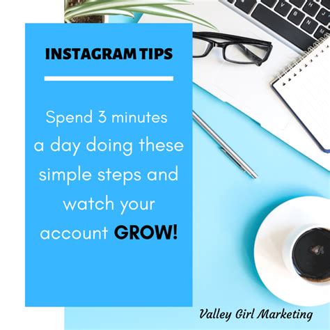 3 Simple Tricks To Grow Your Instagram Account Valley Girl Marketing