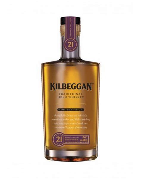 Kilbeggan 21 Year Old Whiskey Irish Whiskey Irish Spirit