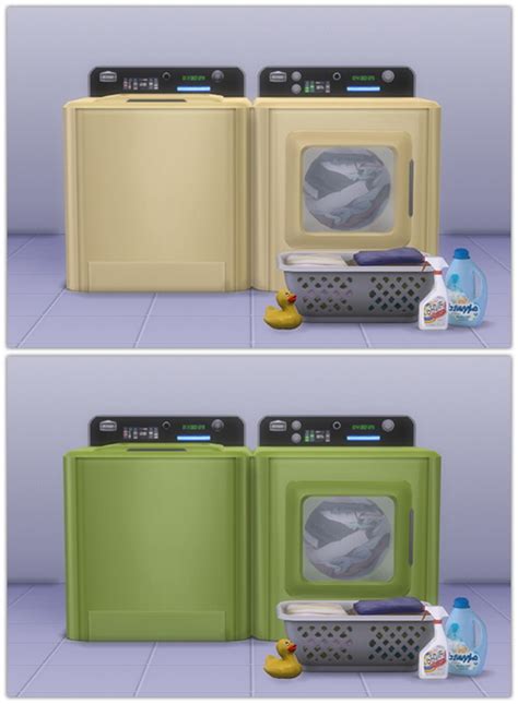 Washer And Dryer Recolors At 13pumpkin31 Sims 4 Updates