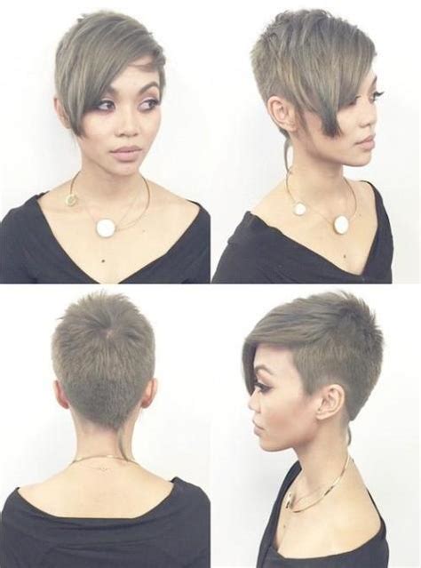 Blonde Red Brown Ombre Ed And Highlighted Pixie Cuts For Any Taste