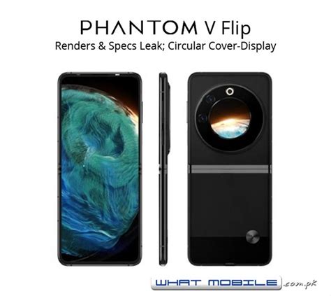 Tecno Phantom V Flip 5g Leaked With Renders And Specs Circular Cover