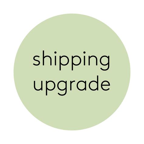 Shipping Upgrade Lelemoon
