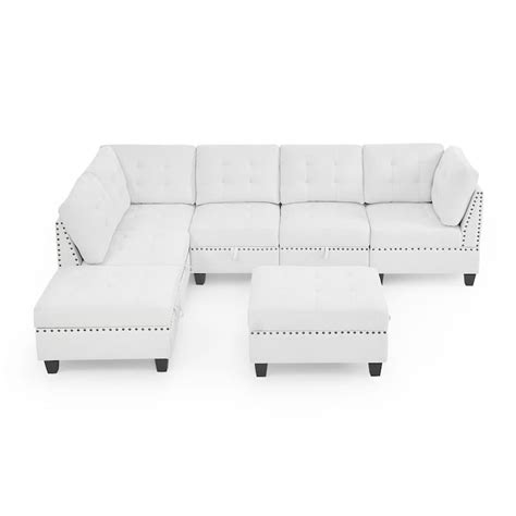 7-Piece Modular Sectional Sofa with Hidden Storage - Bed Bath & Beyond
