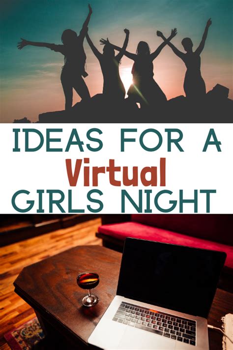 Ideas For A Virtual Girls Night Virtual Girl Girls Night Party