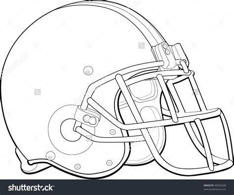 Football Helmet Outline Clipart 20 Free Cliparts Download Images On