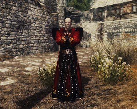 Joos Gothic Mage Robes Skyrim Mod Mod