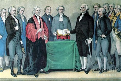 Inauguration Of George Washington 1789 Photograph By