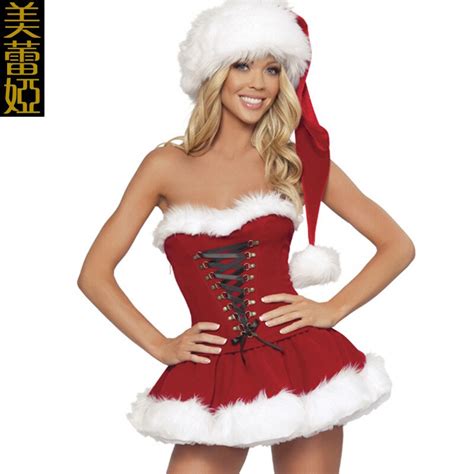 2015 sexy mrs santa claus dress costume in christmas from home and garden on