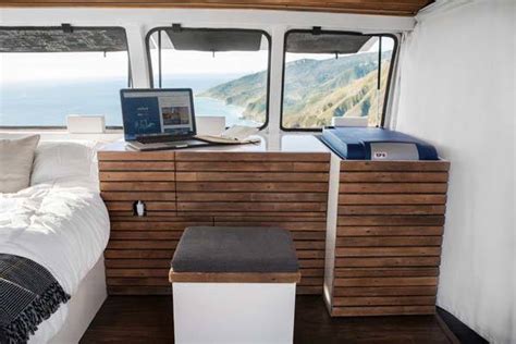 How To Convert A Cargo Van Into A Camper Van Gadgetsin