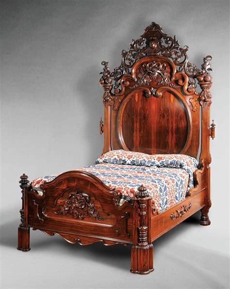 American Rococo Carved Rosewood Bedroom Suite Lot 843 Furniture