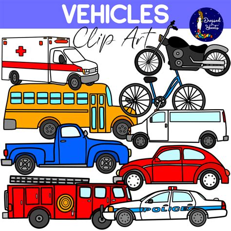 Vehicles Clip Art Made By Teachers