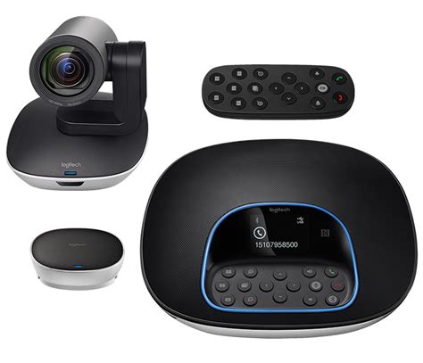 Logitech Group Video Conferencing Bundle With Expansion Mics For Big