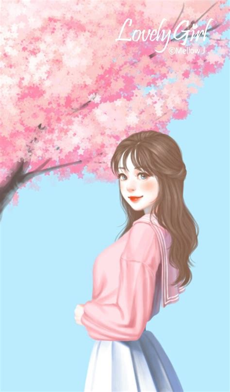 Korean Anime Girl Wallpapers Top Free Korean Anime Girl Backgrounds Wallpaperaccess