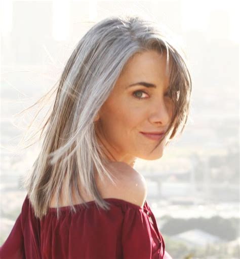 Beautiful Long Gray Hair Style Pictures Wehotflash
