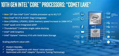 Intel Adds Eight Comet Lake Processors To 10th Gen Lineup Cpu News