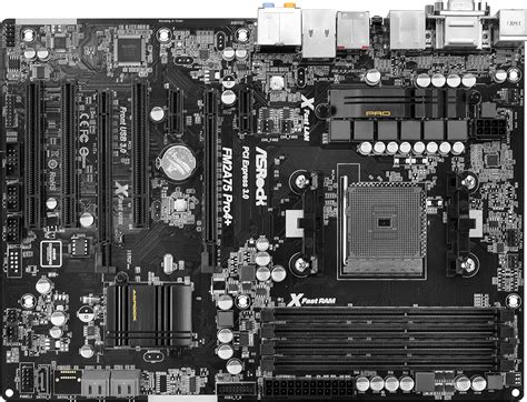 Asrock Fm2a75 Pro4 Motherboard Socket Fm2 Amd A88x Ddr3 S Ata 600