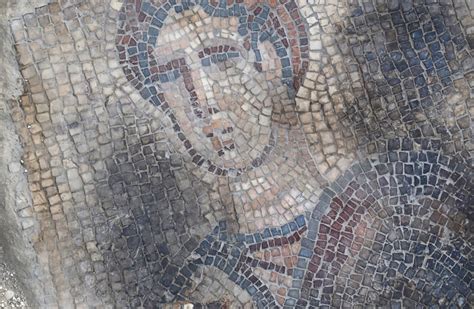 Mosaics Of Biblical Samson Uncovered In Galilee Archaeological Dig