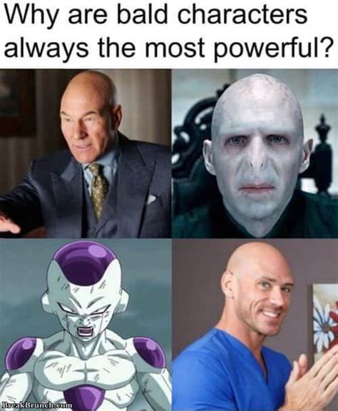 Bald Anime Characters Meme This Meme Is A Jab At Fans Who Often Use The