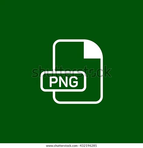 Png File Format Icon Pnf File Stock Vector Royalty Free 432196285