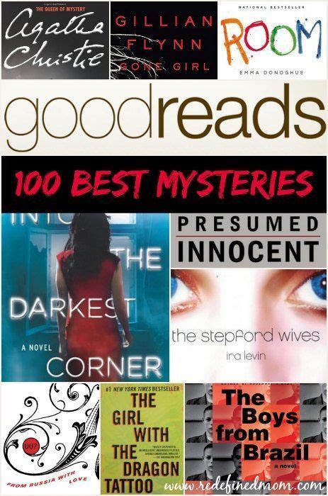 Goodreads 100 Mysteries To Read In A Lifetime Best Mystery Books New