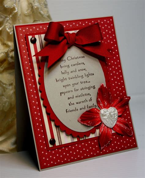 See more ideas about verses for cards, card sayings, card sentiments. Christmas Card - Handmade Greeting Card - Holiday Card ...