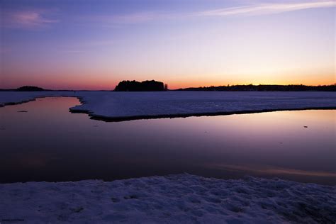 Winter Sunset Sunset Pyhäjärvi Tampere Finland Jarkko Flickr