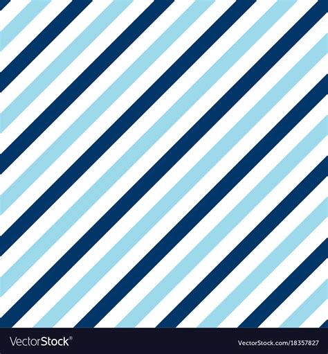 Simple Seamless Pattern With Blue Stripes Vector Image