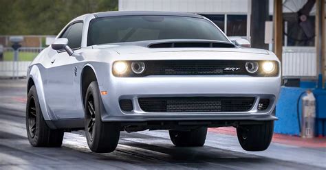 El Dodge Srt Demon 170 Es El Challenger Más Potente Y Rápido De La Historia En Línea Recta