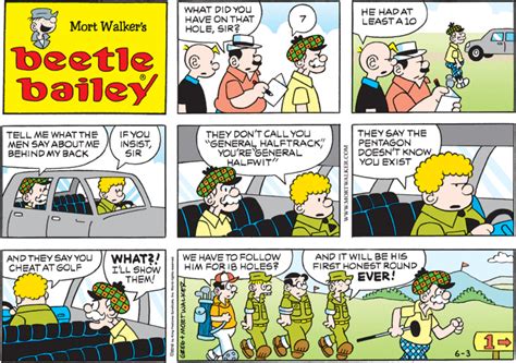 Beetle Bailey Comic Strip For June 03 2018 Comics Kingdom