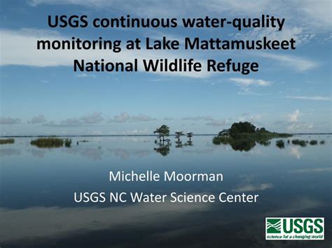 Pdf Continuous Water Quality Monitoring At Lake Mattamuskeet Usgs