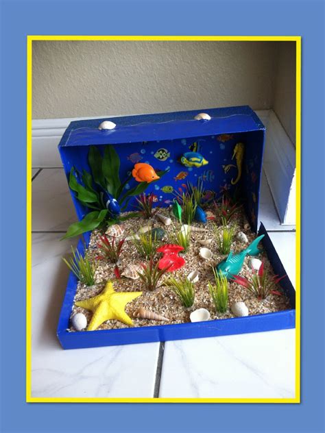 Ocean Diorama Ecosystems Projects Projects For