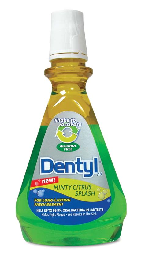 dentyl ph® mouthwash introduces minty citrus splash™ grocery trader