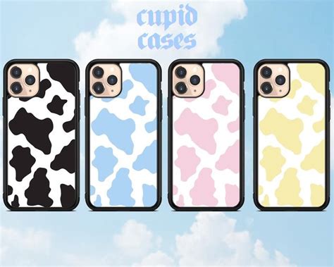 Cow Print Phone Case Iphone Samsung Huawei Aesthetic Etsy Print