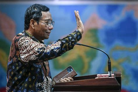 Mahfud Md Resmi Mengundurkan Diri Sampaikan Pesan Untuk Jokowi Dan Menko Polhukam Penggantinya