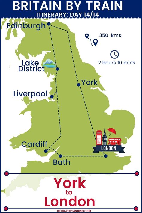 See The Best Of Britain By Train 2 Week Itinerary Maps And Tips