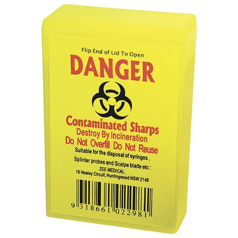 Some states mandate needles be disposed of in only sharps containers that are properly labeled. Sharps Container Printable Labels - Safe Needle Disposal ...