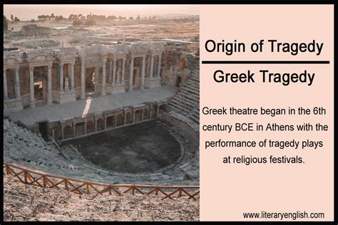 Origin Of Tragedy Concept Of Greek Tragedy Literary English