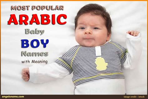 Most Popular Arabic Baby Boy Names With Meaning