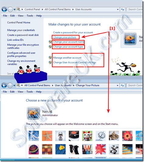Can I Change User Account Picture In Windows 7