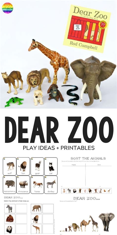 Dear Zoo Play Ideas Printables For Preschool Dear Zoo Dear Zoo