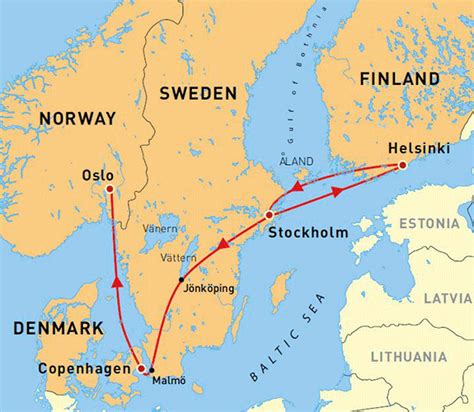 Scandinavian Capitals Customized 9 Day Group Tour