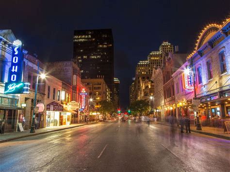 The Best Spring Break Destinations For Adults Texas Poster Downtown