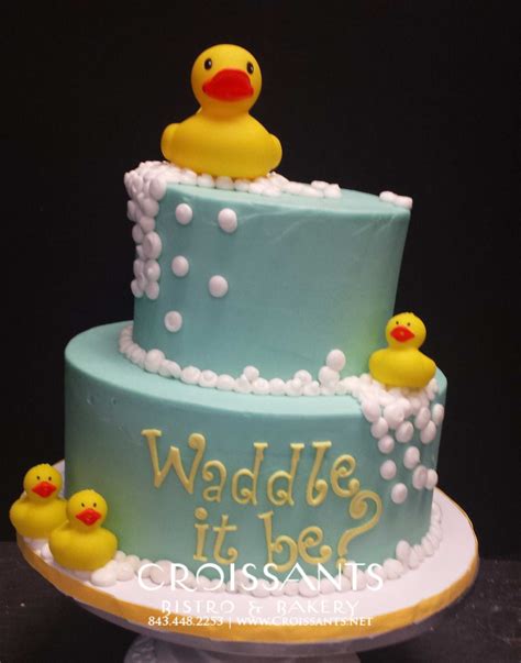 Waddle It Be? Duck Gender Reveal Cake | Gender reveal cake, Gender reveal cupcakes, Gender ...