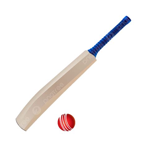 Cricket Ball And Bat Png Vector Psd And Clipart With Transparent