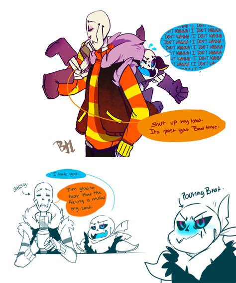 Swapfellsans And Papyrus By Bunnymuse Undertale Undertale Funny