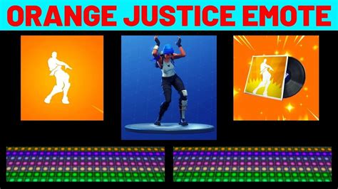 Orange Justice Emote Fortnite Music Blocks Youtube