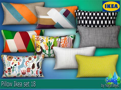 Corporation Simsstroy The Sims 4 Pillow Ikea Set 18