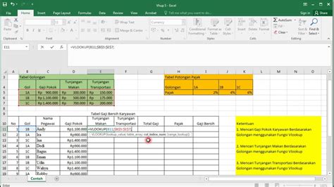 Rumus Excel Vlookup Dan Hlookup Meningkatkan Efisiensi Pekerjaan Anda