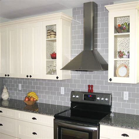 Adding A Light Gray Subway Tile Backsplash To Your Kitchen Home Tile